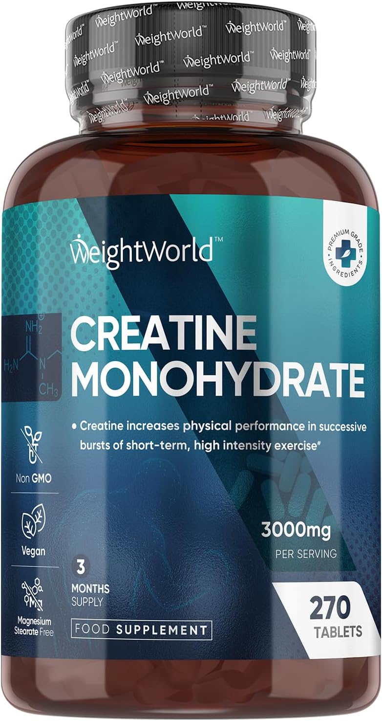 GymNut Creatine Monohydrate Tablets Review: Boosts Workout Endurance