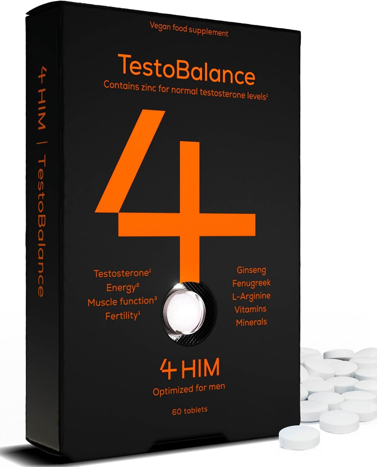 4 HIM TestoBalance Review: Supports Men's Energy Levels