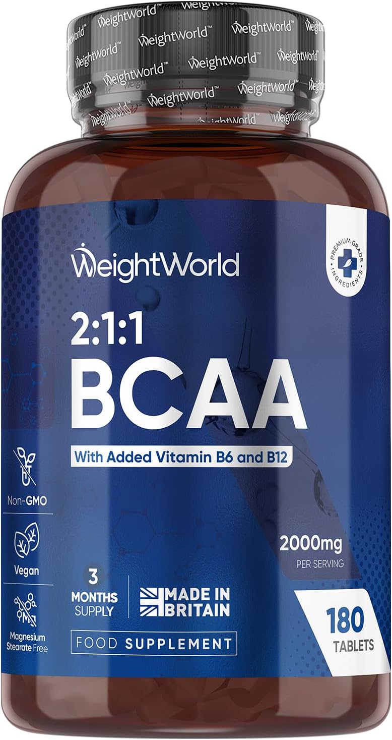 BCAA Tablets 2000mg Review: Support Muscle Recovery Easily
