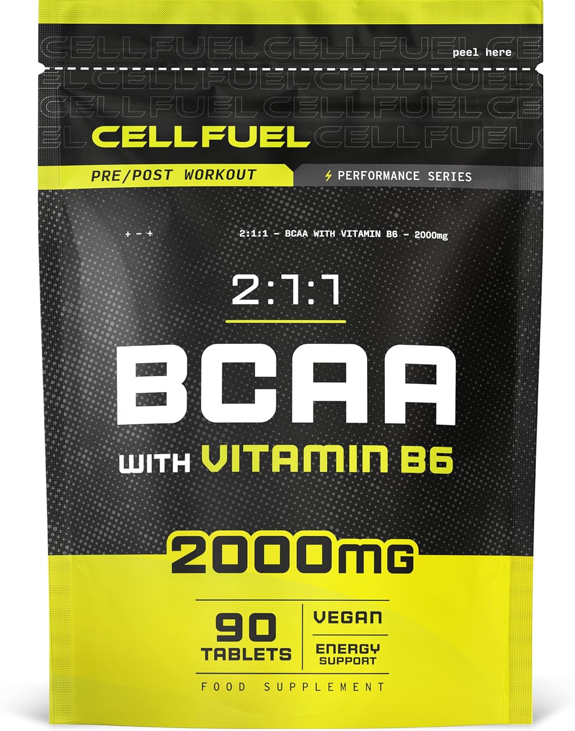 CELLFUEL BCAA Tablets Review: Supports Workout Recovery