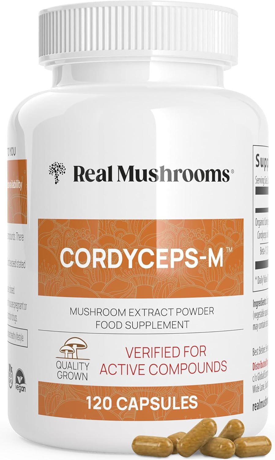 Real Mushrooms Cordyceps Capsules Review: Boosts Energy Naturally