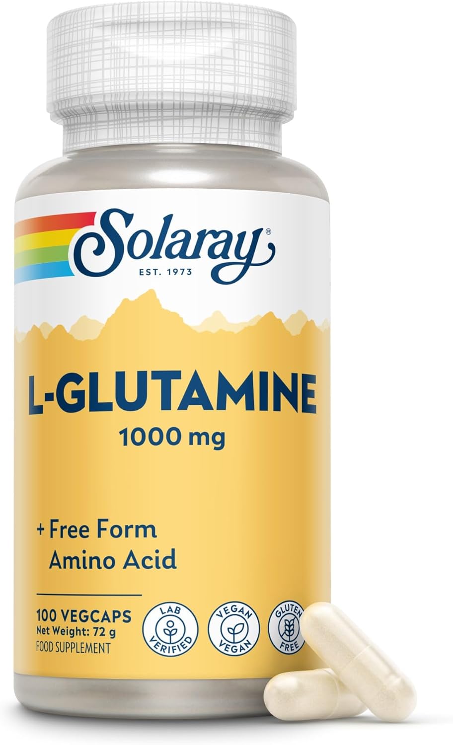 Solaray L-Glutamine Review: Supports Workout Recovery Effectively