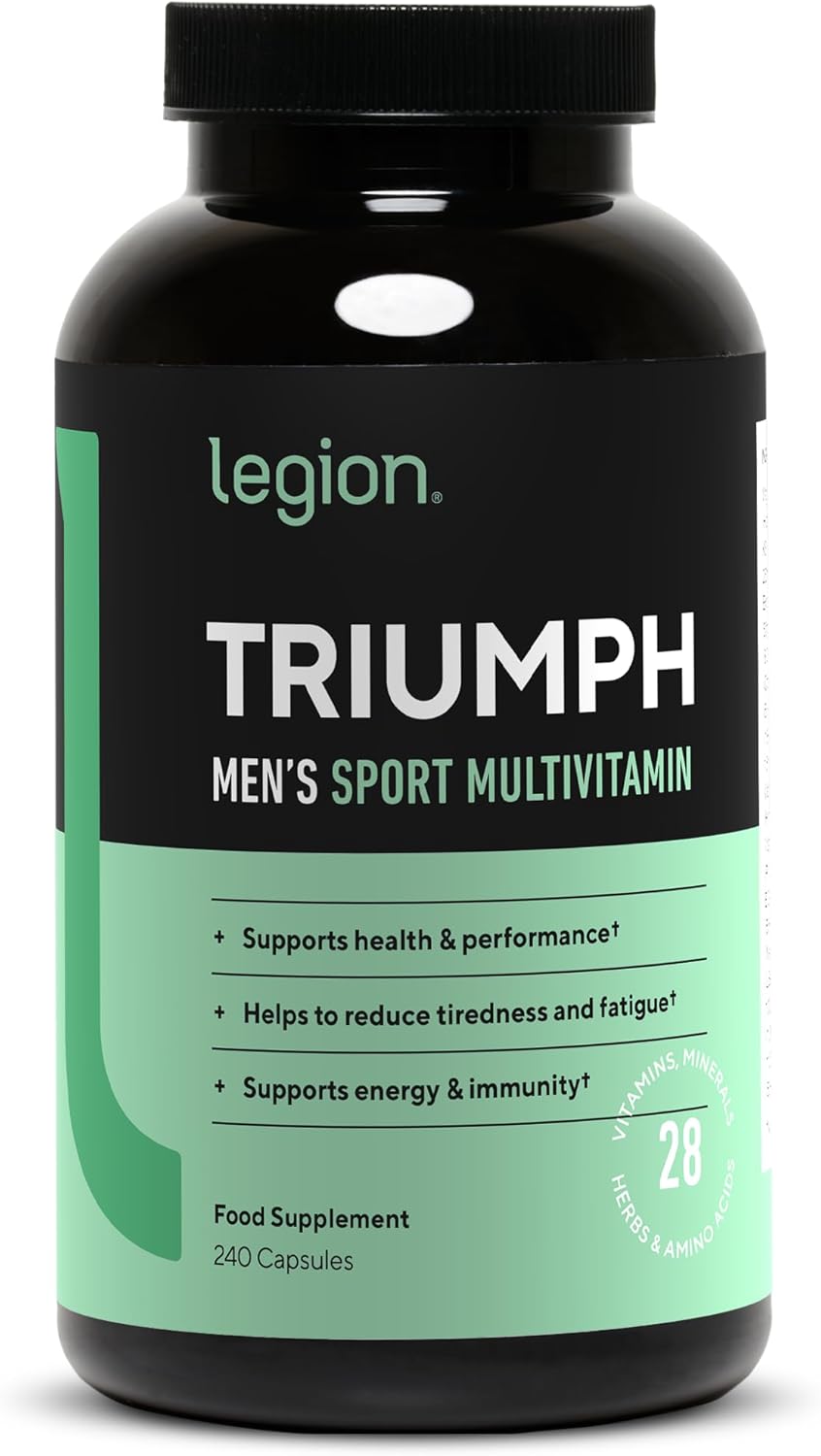 LEGION Triumph Daily Sport Multivitamin Review: Energising Athletes Daily