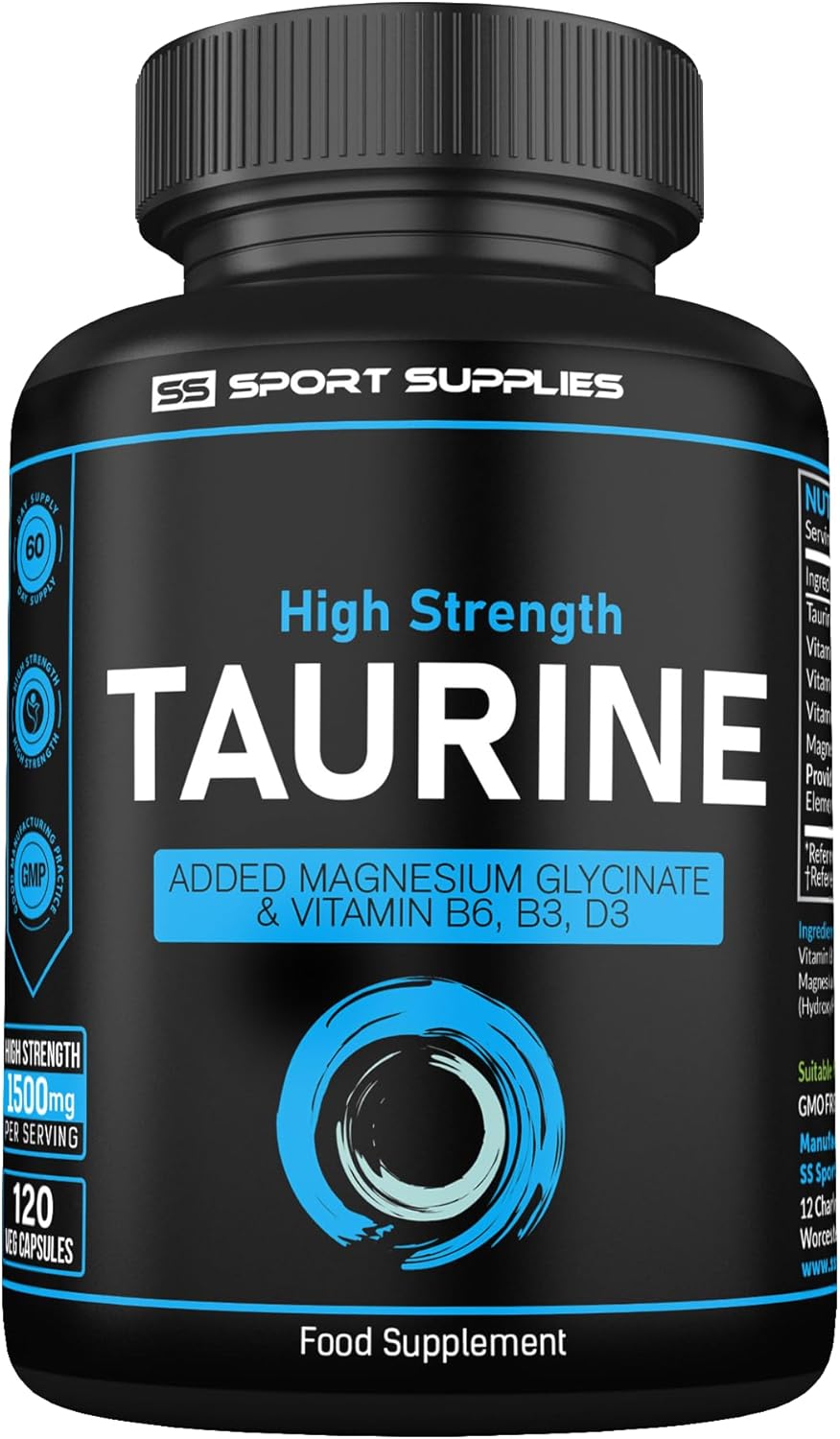Taurine Supplement 1500mg Review: Unleashes Energy and Focus!